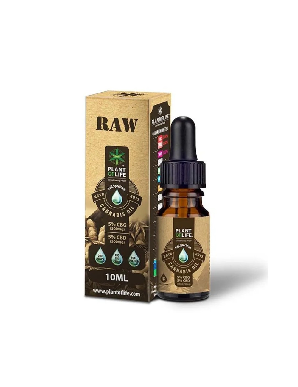 CBD- und CBG-Öl 10% Full Spectrum | PLANT OF LIFE
