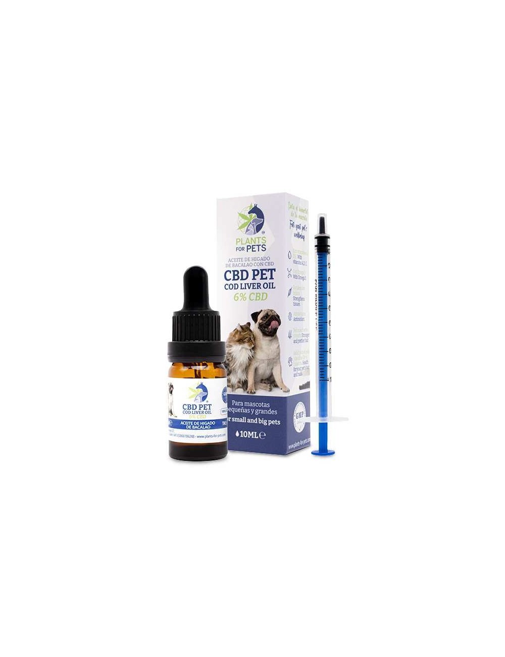 CBD-Öl für Tiere 6% | PLANTS FOR PETS