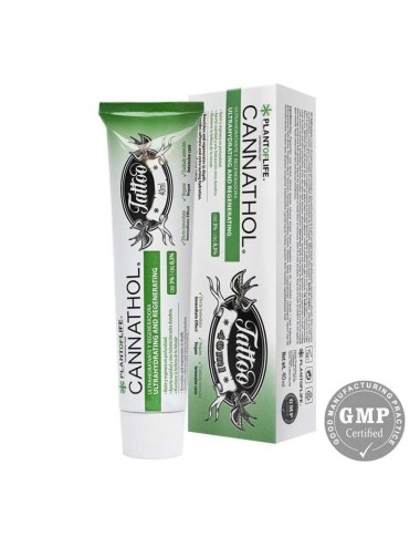 CBD & CBG Tattoo-Pflegecreme | CANNATHOL, PLANT OF LIFE