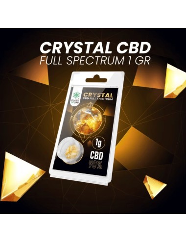 Vollspektrum CBD-Kristalle 90% 1g | PLANT OF LIFE