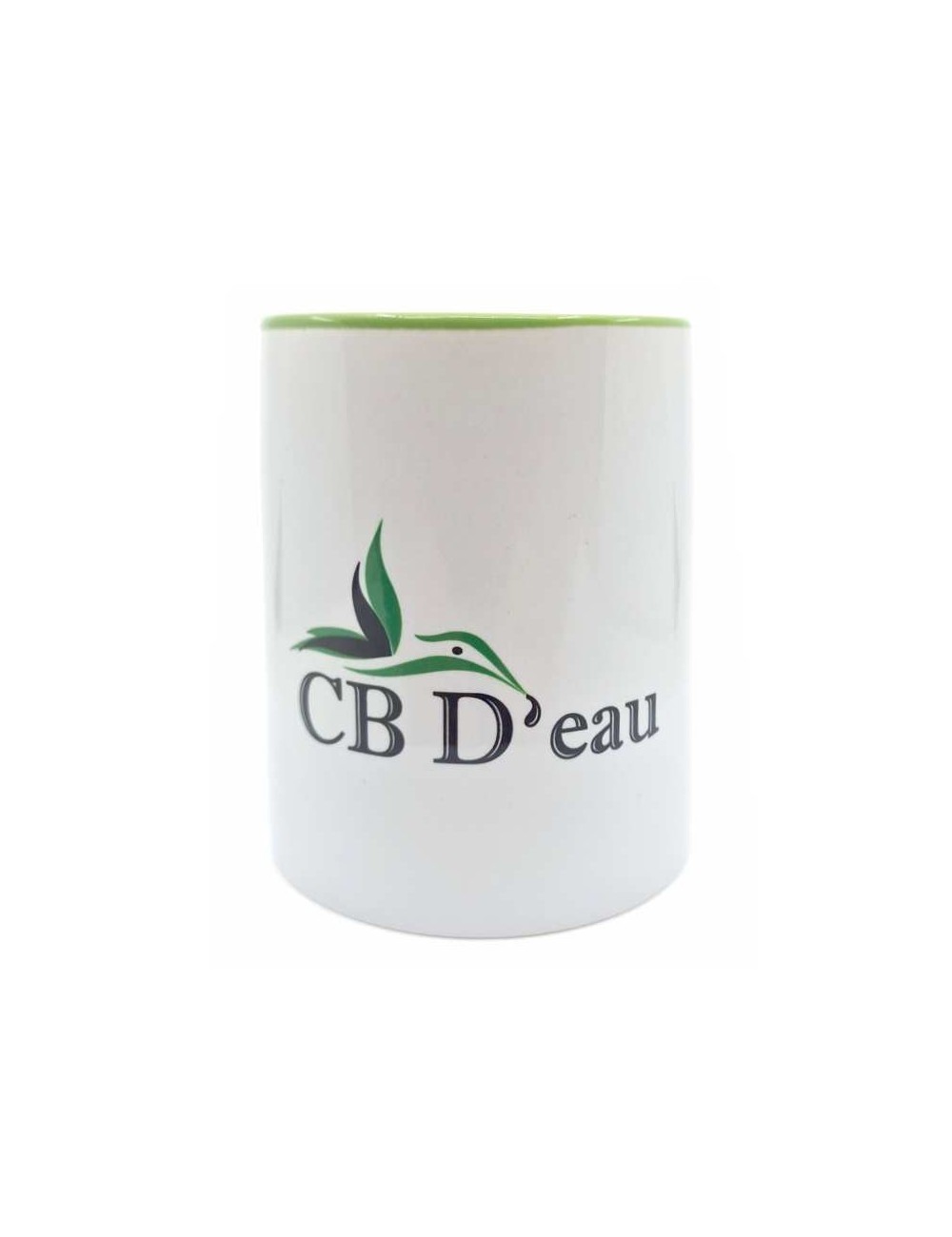 CBD'EAU Becher weiß und grün