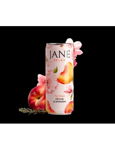 CBD-Tee Pfirsich-Rosmarin Bio | JANE
