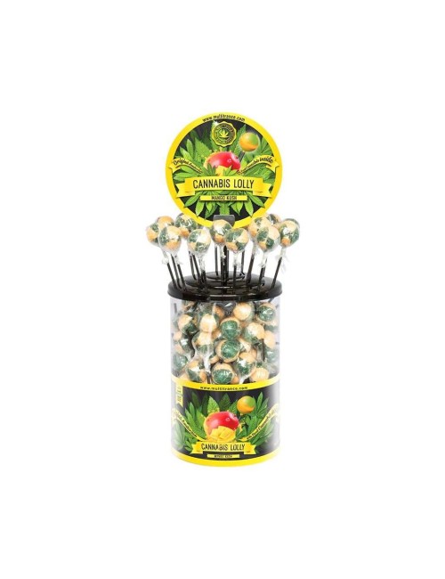 Mango-Cannabis-Lutscher - 100 Stück | MULTITRANCE
