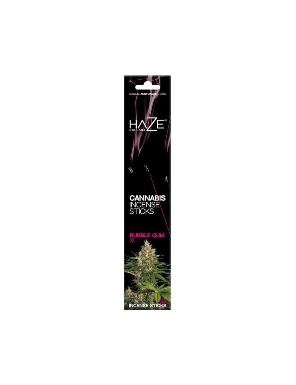 Räucherstäbchen Cannabis Bubblegum XL Haze