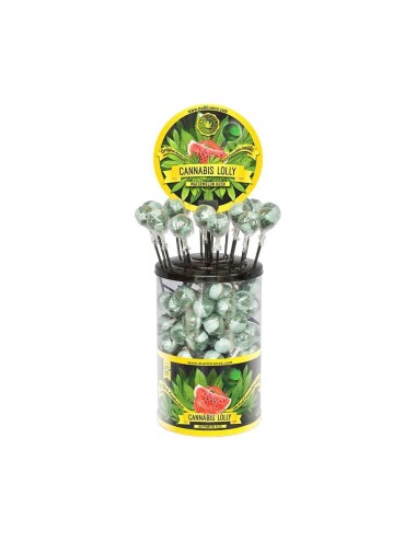Wassermelonen-Cannabis-Lutscher - 100 Stück | MULTITRANCE