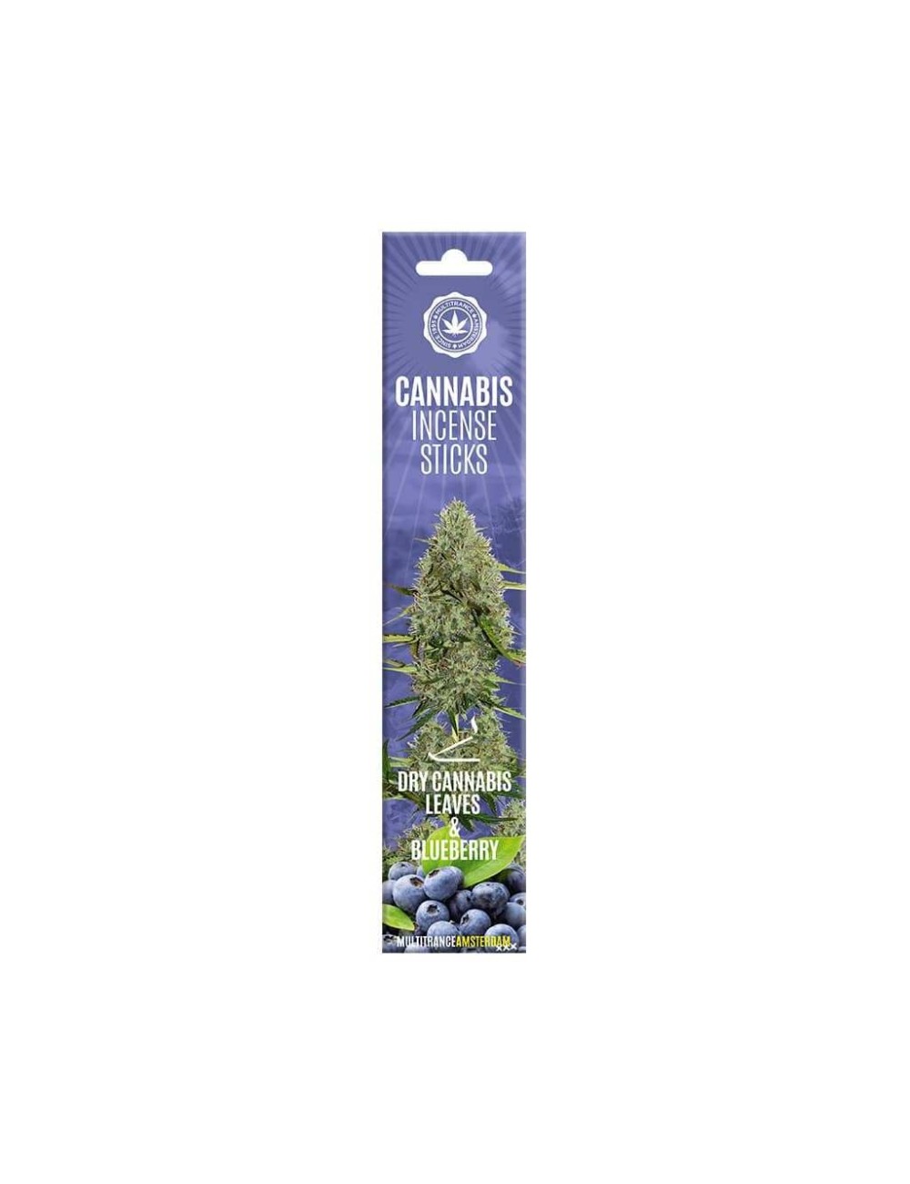 Räucherstäbchen Cannabis Dry Cannabis & Blaubeere - 15 Stäbchen