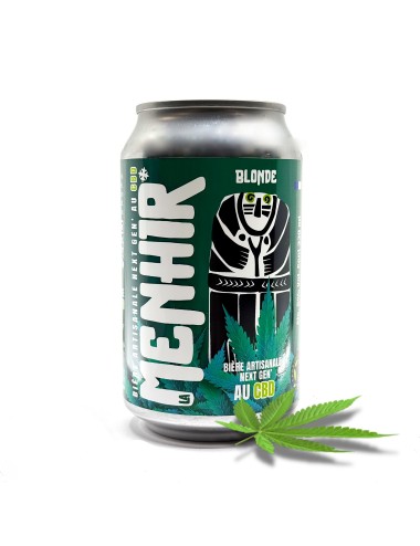 CBD-Bier - 33cl Dose | MENHIR