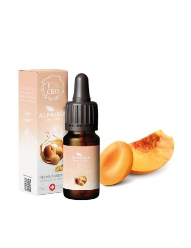 CBD-Öl 10% Breitspektrum Pfirsich-Aprikose | ALPAISIA