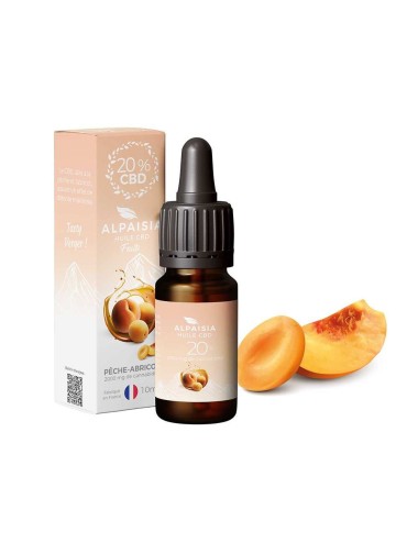 CBD-Öl 20% Breitspektrum Pfirsich-Aprikose | ALPAISIA