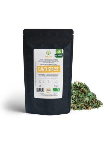 Bio-CBD-Tee gegen Stress | POP CBD
