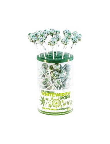 Lutscher Cannabis White Widow - 100 Stück | MULTITRANCE