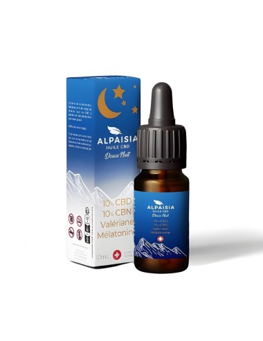 CBD-Öl 10% Full Spectrum Süße Nacht | ALPAISIA