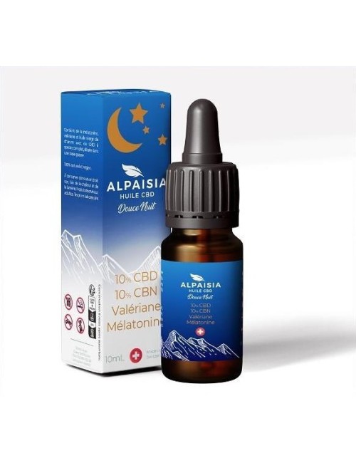 CBD-Öl 10% Full Spectrum Süße Nacht | ALPAISIA