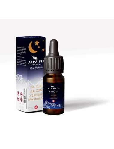 CBD-Öl 20% Full Spectrum Tiefe Nacht | ALPAISIA