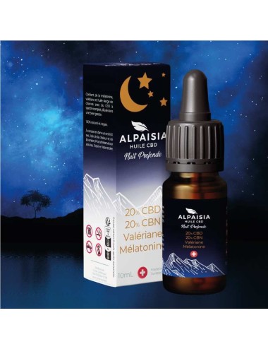 CBD-Öl 20% Full Spectrum Tiefe Nacht | ALPAISIA