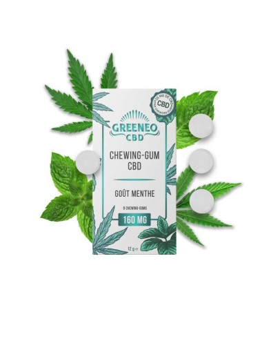 CBD-Kaugummi Minze | GREENEO