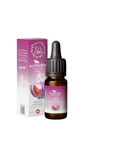 CBD-Öl 10% Breitspektrum Violett Wassermelone | ALPAISIA
