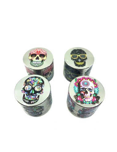 Grinder 40mm Hippie-Schädel | CHAMP HIGH