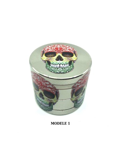 Grinder 40mm Hippie-Schädel | CHAMP HIGH