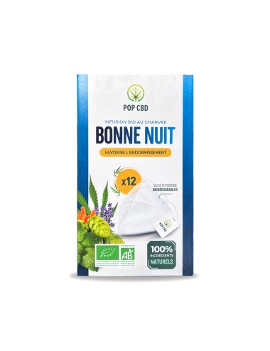 Bio-CBD-Schlaftee - Teebeutel | POP CBD