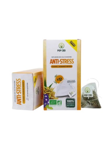 Bio-CBD-Antistress-Tee - Teebeutel | POP CBD