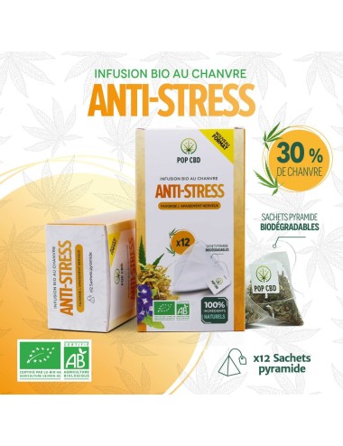 Bio-CBD-Antistress-Tee - Teebeutel | POP CBD