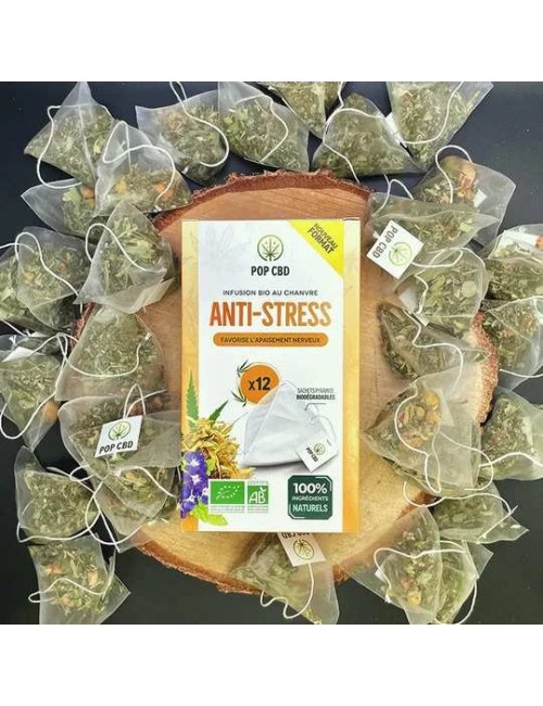 Bio-CBD-Antistress-Tee - Teebeutel | POP CBD