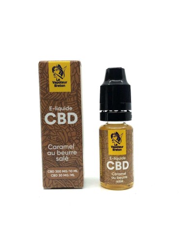 E-Liquid CBD Salzbutter-Karamell 300mg/10ml nikotinfrei