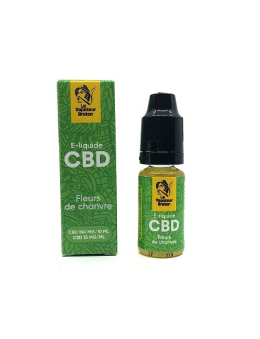 E-Liquid CBD Hanfblüten 150mg | LE VAPOTEUR BRETON nikotinfrei