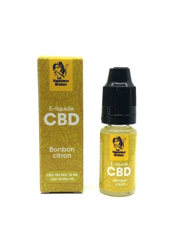 E-Liquid CBD Zitronenbonbon 150mg/10ml nikotinfrei