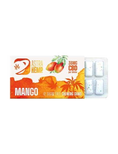 Mango CBD-Kaugummi | ASTRA HEMP