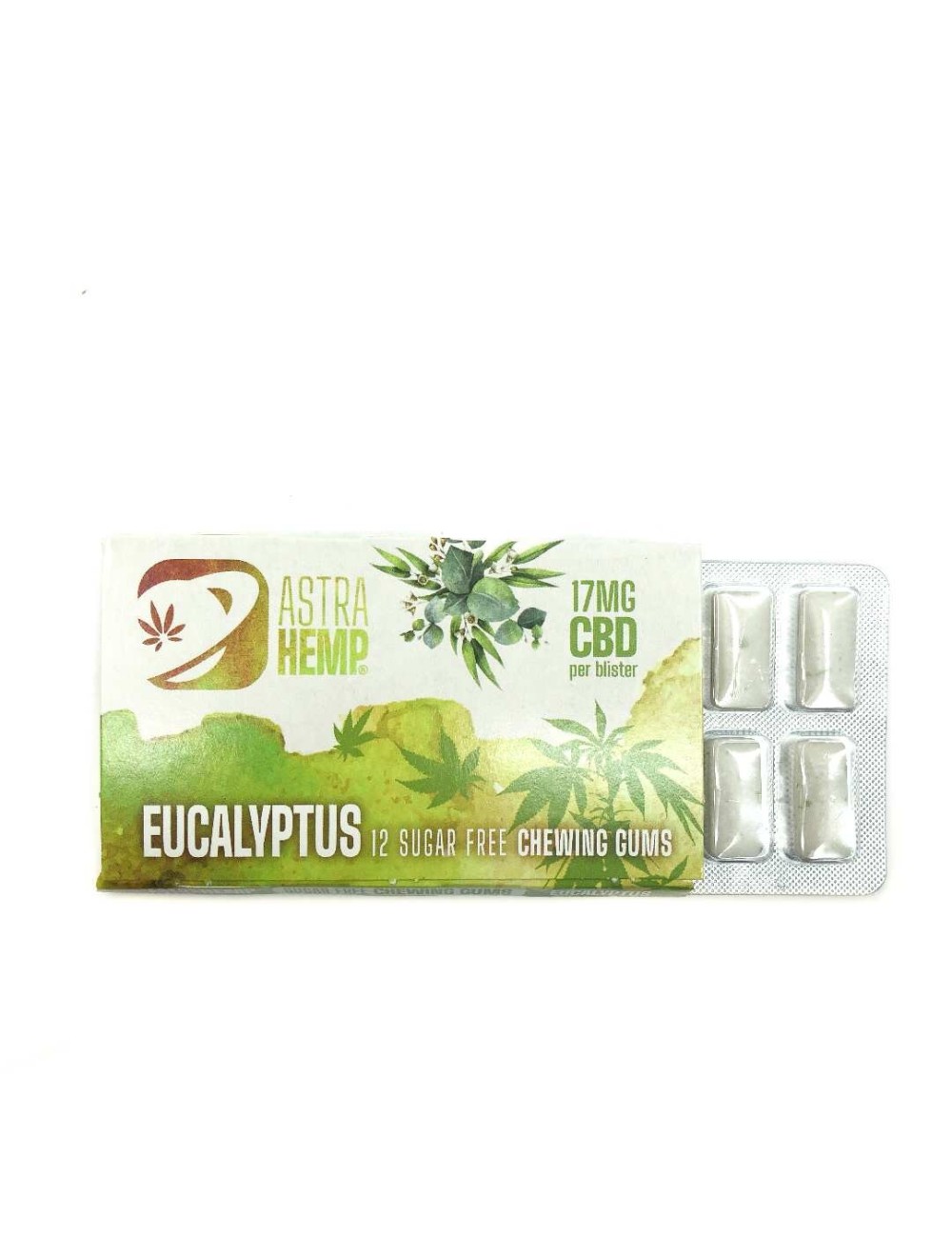 Eucalyptus CBD-Kaugummi | ASTRA HEMP