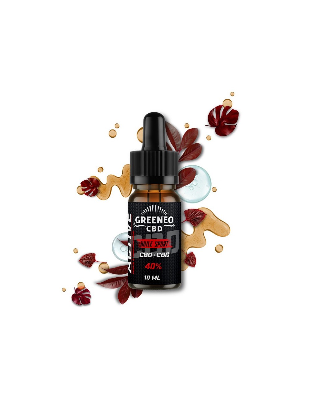 CBD- und CBG-Öl 40% aktiv | GREENEO