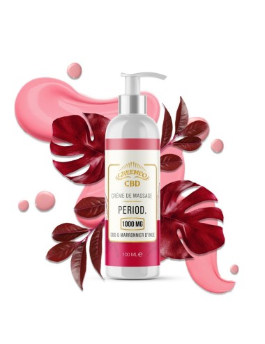 CBD-Massagecreme für die Periode | GREENEO