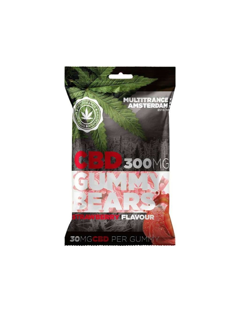 CBD-Erdbeer-Bonbon | MULTITRANCE