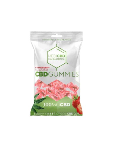 CBD-Erdbeer-Bonbon | MEDICBD
