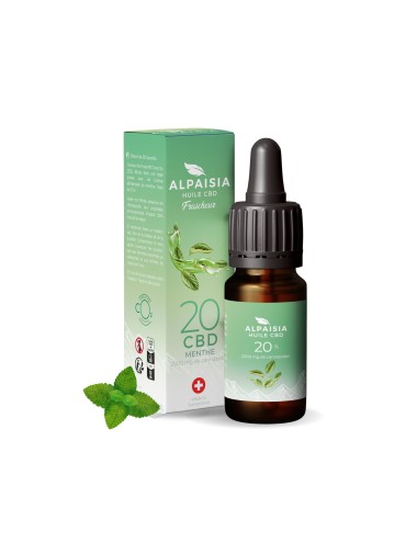 CBD-Öl 20% Breitspektrum Minze | ALPAISIA