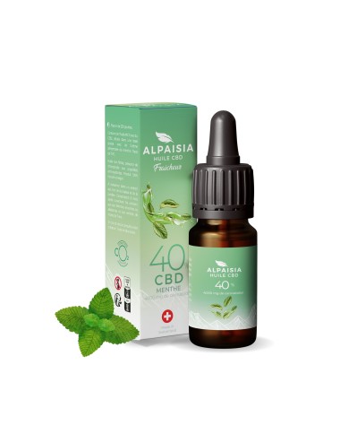CBD-Öl 40% Broad Spectrum Minze | ALPAISIA