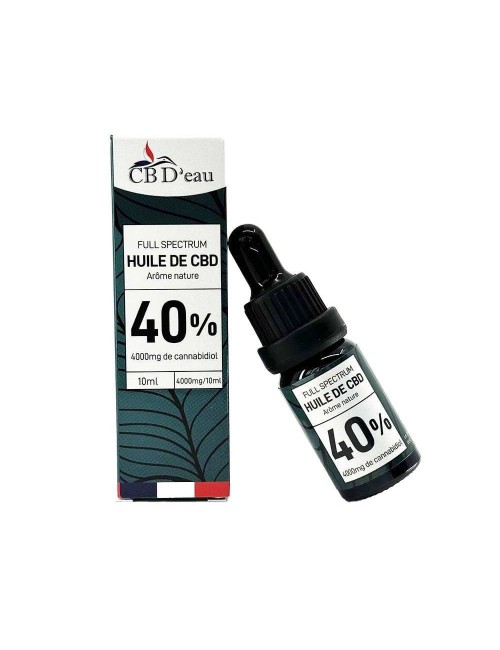 CBD- und CBG-Öl 40% Full Spectrum | CBD'EAU
