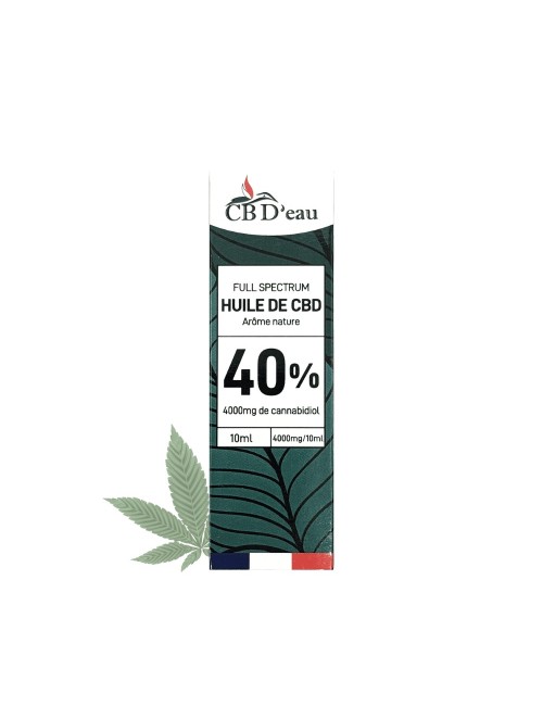 CBD- und CBG-Öl 40% Full Spectrum | CBD'EAU