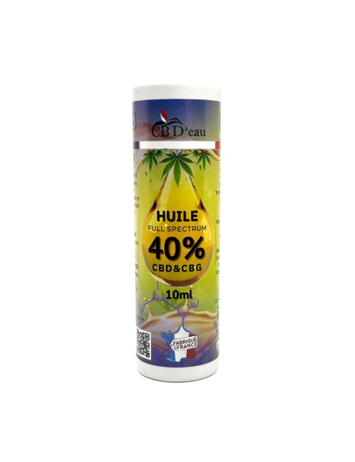CBD- und CBG-Öl 40% Full Spectrum | CBD'EAU