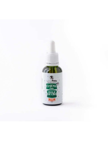 CBD-Öl Bio 50mg Breitspektrum für kleine Hunde | LOVAPETS