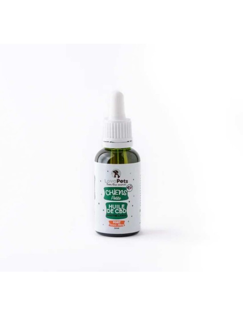 CBD-Öl Bio 50mg Breitspektrum für kleine Hunde | LOVAPETS