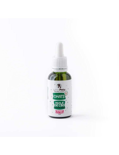 CBD-Öl Bio 100mg Breitspektrum für Katzen | LOVAPETS