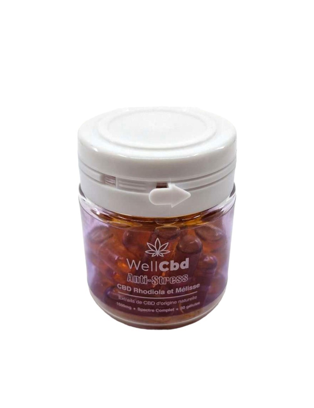 CBD-Kapsel gegen Stress | WELL CBD