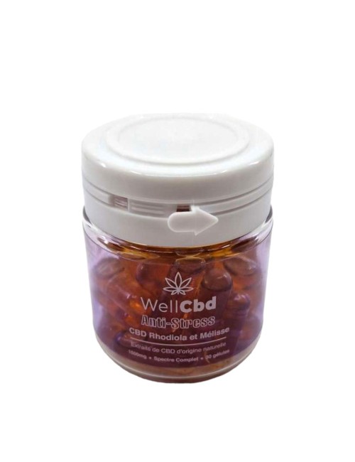 CBD-Kapsel gegen Stress | WELL CBD