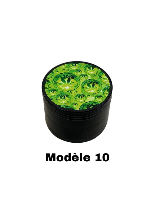 Grinder 50mm grüne Totenköpfe | FARO