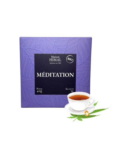 Biologischer CBD-Tee für Meditation | MAISON HIMAL
