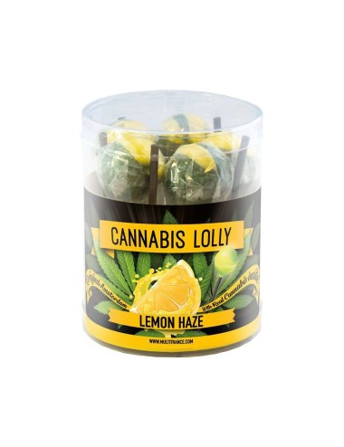 Zitronen-Cannabis-Lutscher - 10 Stück | MULTITRANCE