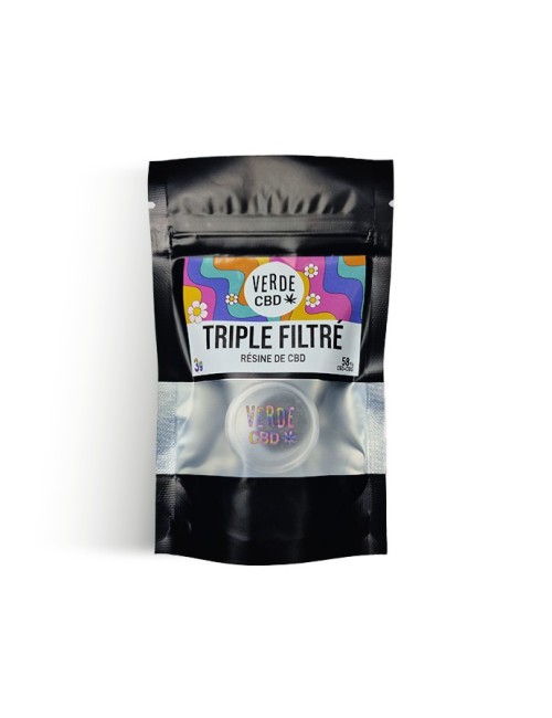 CBD-Harz 3X DREIFACH GEFILTERT 3g | VERDE CBD